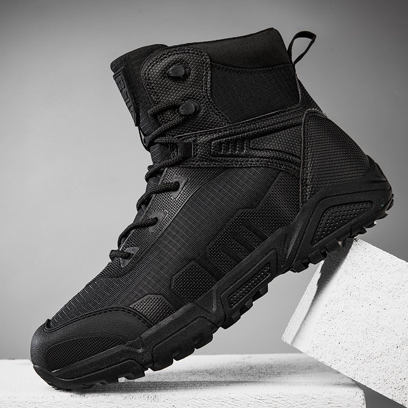 Large Size Military Boots Breathable Tactical Boots Special Forces Outdoor Hiking Wear-Resistant Training Combat Boots High-Top Tactical Boots - Image 4